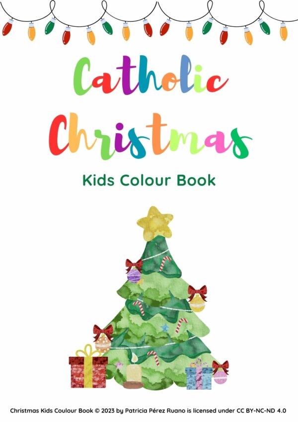 Catholic Christmas Kids Colour Book